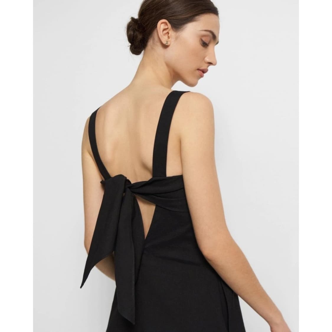 띠어리 타이 백 슬리브리스 원피스 상품이미지3