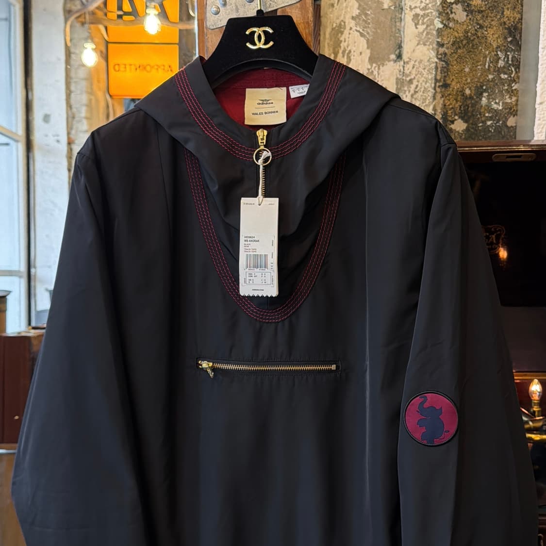 웨일즈보너 X 아디다스 아노락 풀오버 자켓 상품이미지6