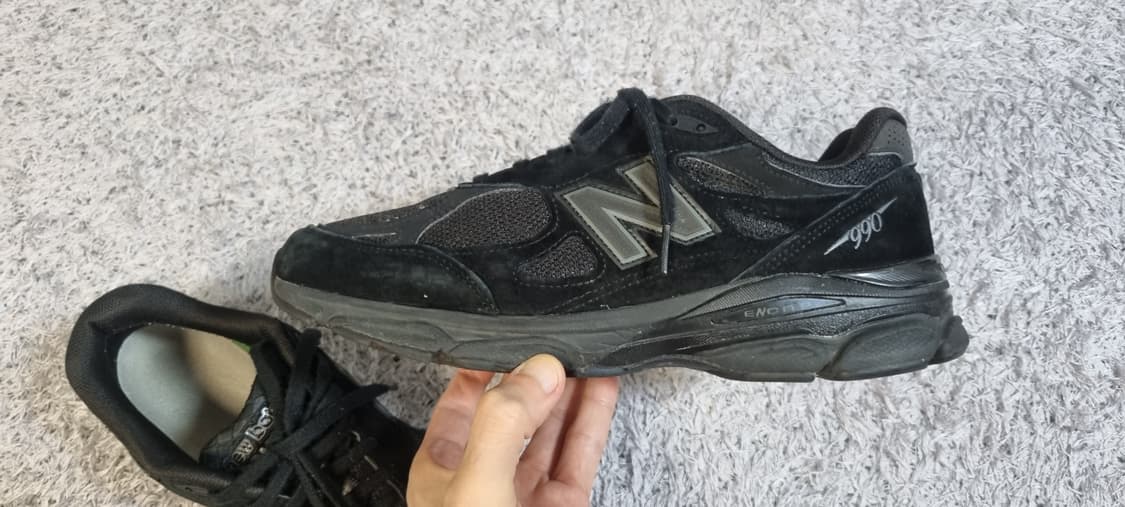 뉴발란스 990v3 트리플블랙 280 상품이미지4