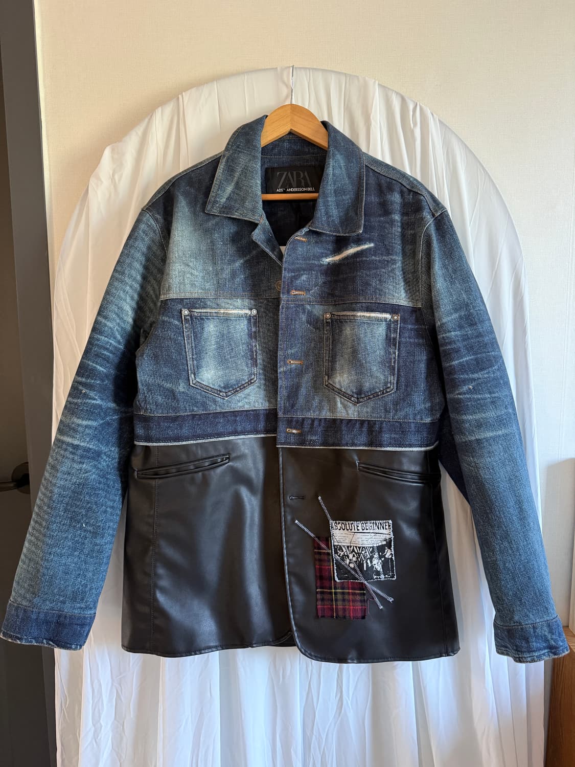 자라 x 앤더슨벨 데님 콤보 셋업 상품이미지3