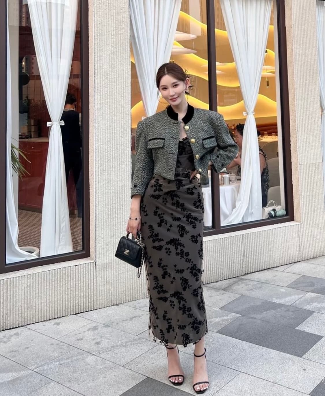 샤넬 코코 탑핸들 캐비어 체인 크로스백 샤넬 메이크업백 VIP 상품이미지8