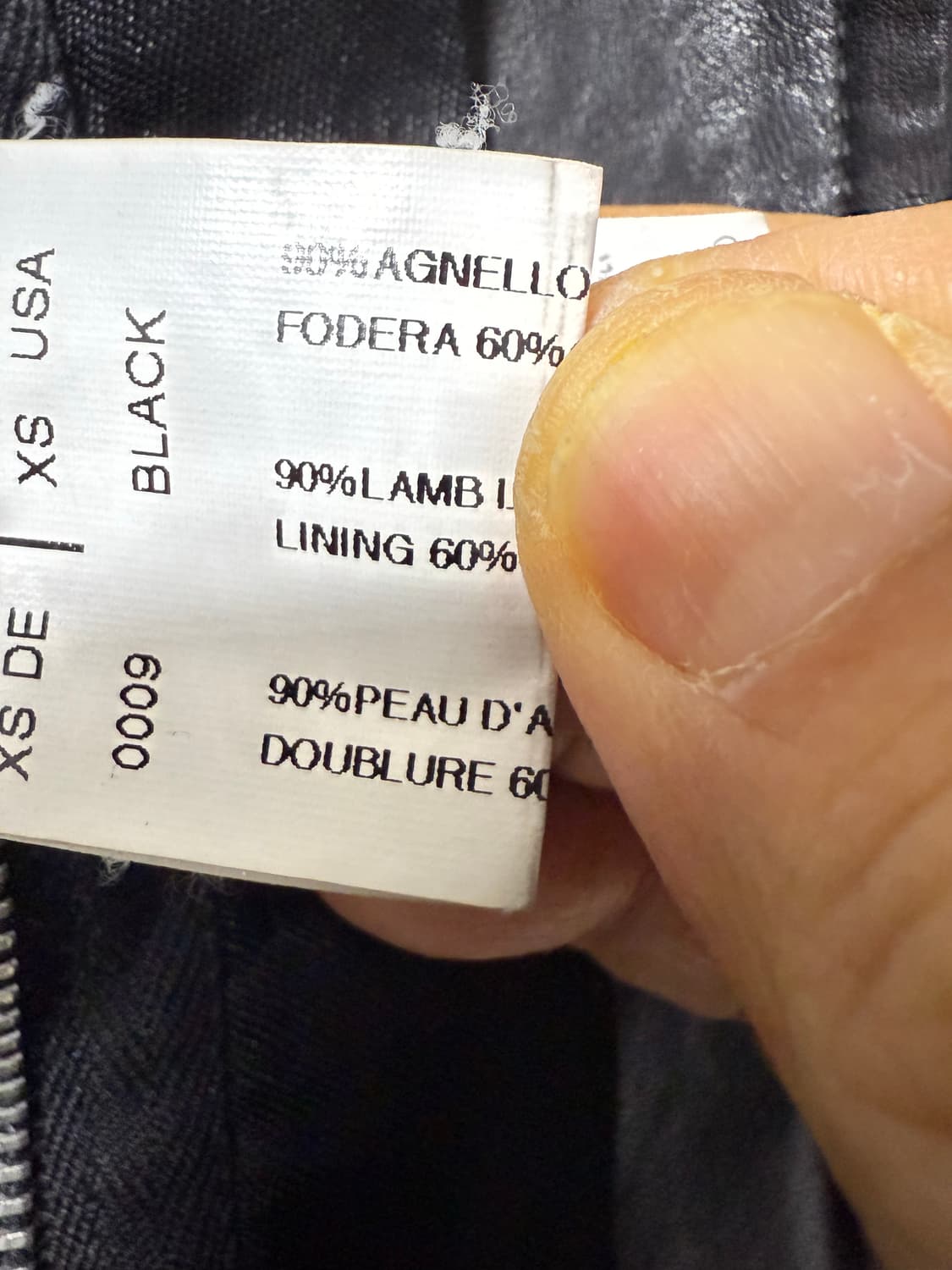 릭오웬스 몰리노 램스킨 자켓 상품이미지8