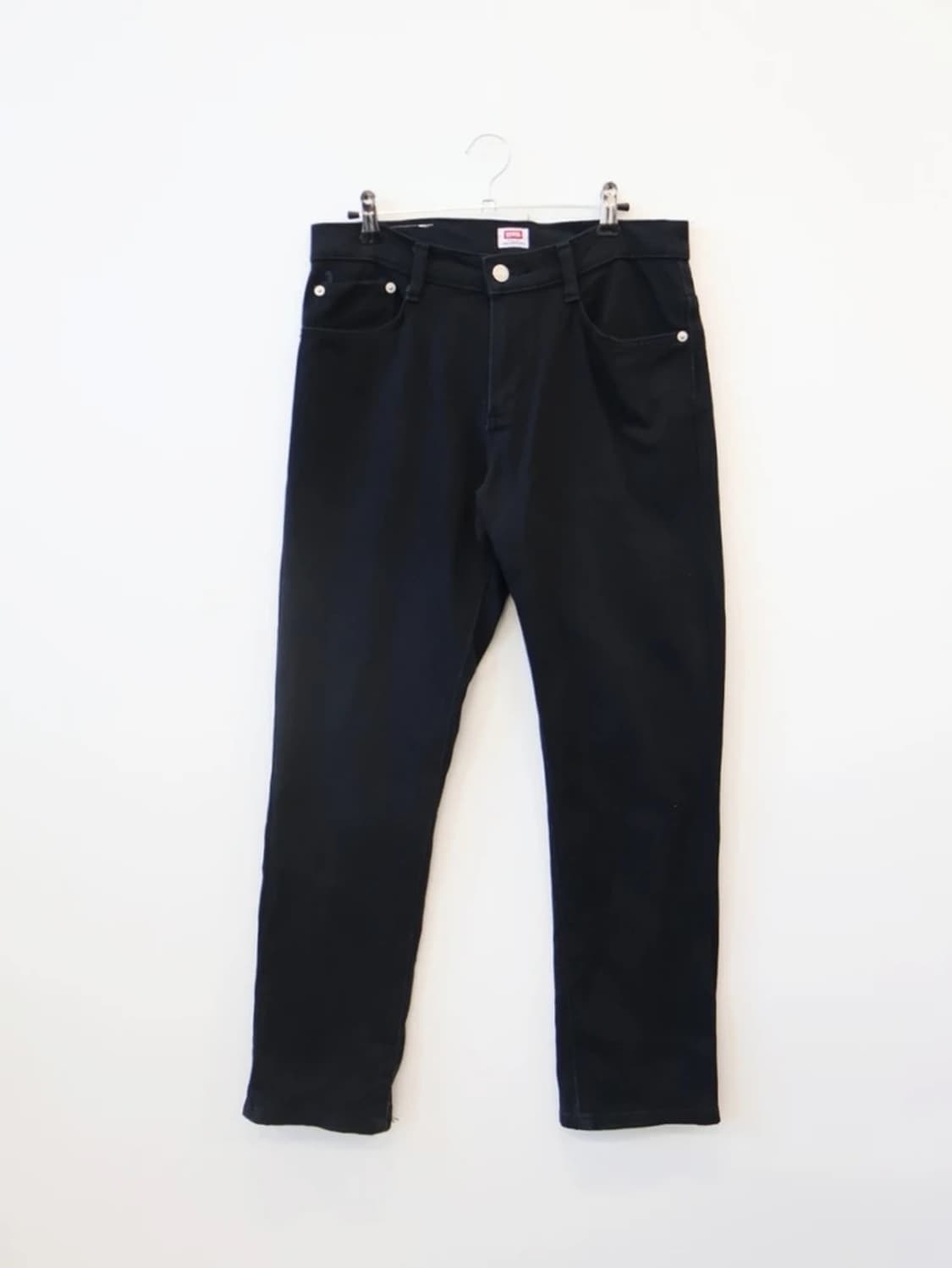EDWIN Black Straight Jeans 상품이미지2