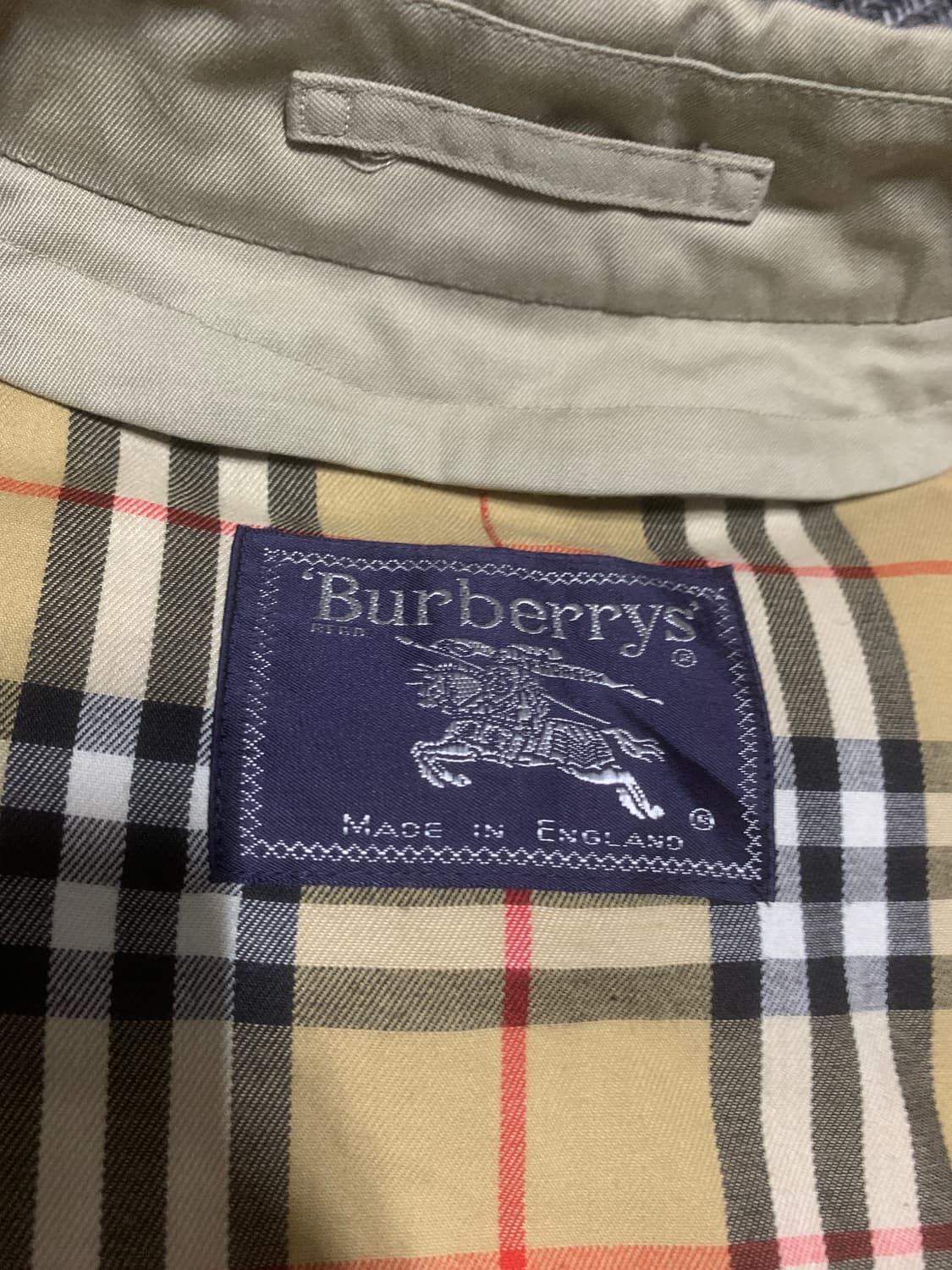 L)버버리 Burberrys 노바체크 클래식 롱코트  트렌치코트 영국제  상품이미지5