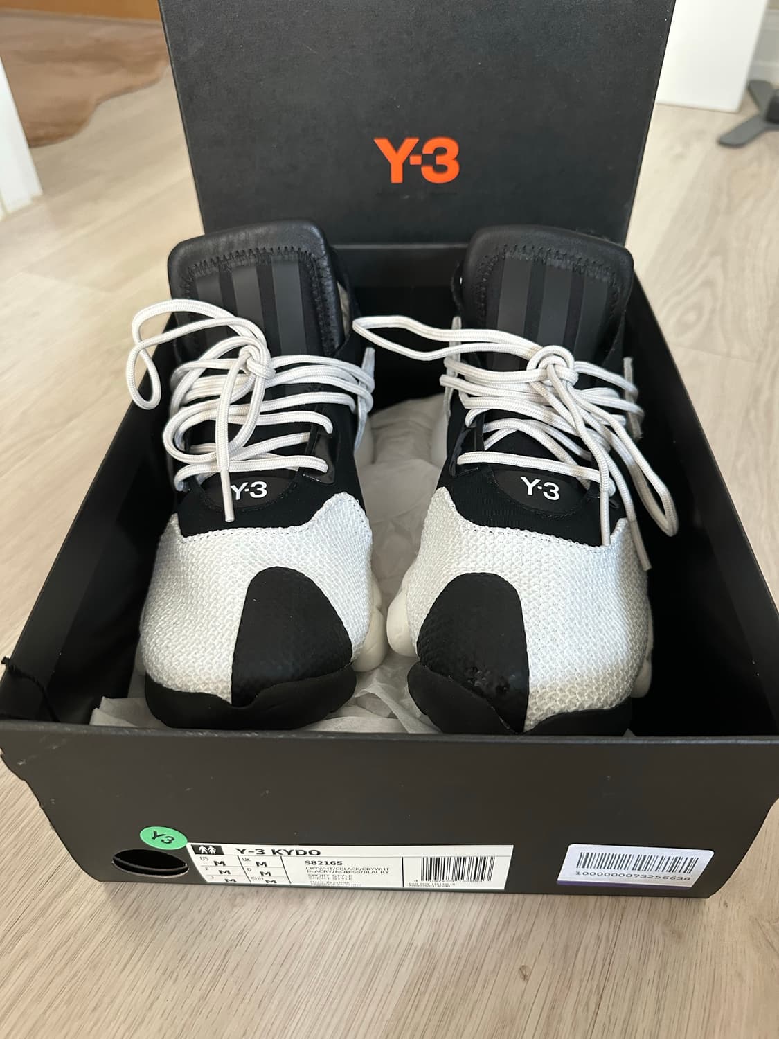 (새제품) Y3 요지야마모토 KYDO 255~260mm 상품이미지1