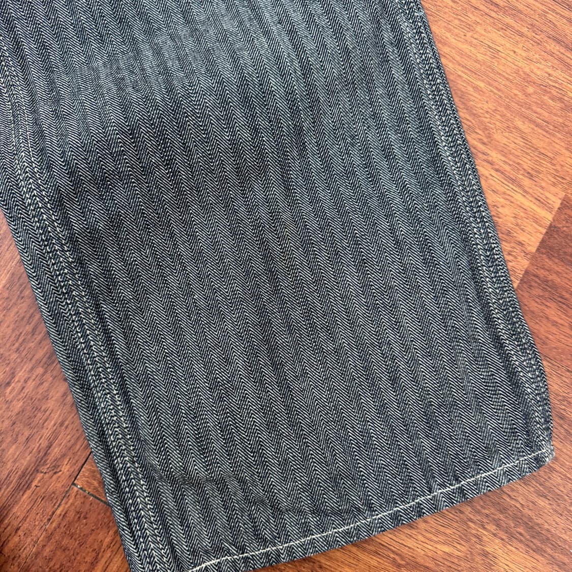 34 쿠티 프로덕션 헤링본 워크 팬츠 상품이미지6