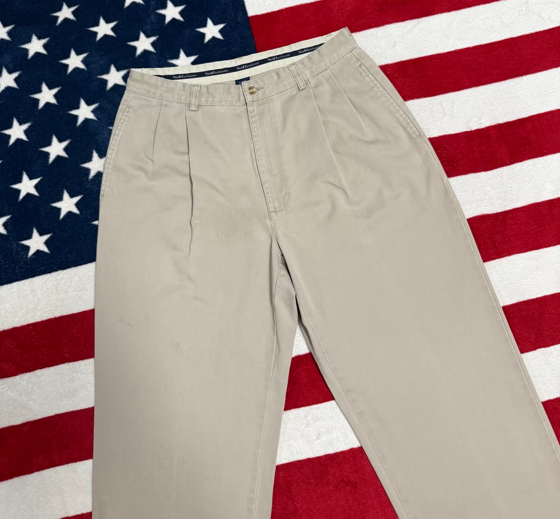 90‘s폴로랄프로렌 치노팬츠 vintage hammond pants 상품이미지4