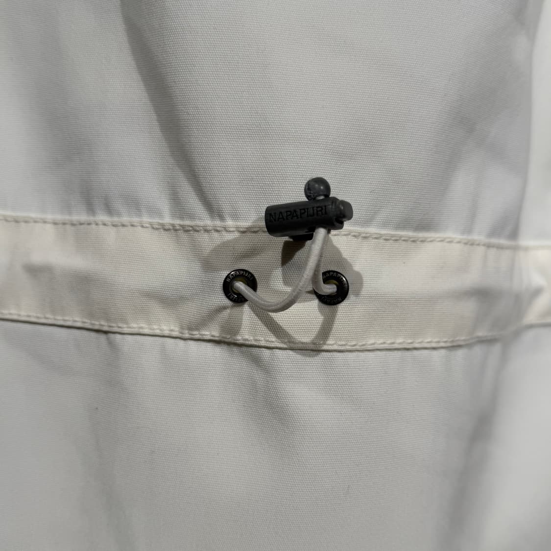 미사용)나파피리 스키 두 화이트 아노락 파카 점퍼 XXL 상품이미지7