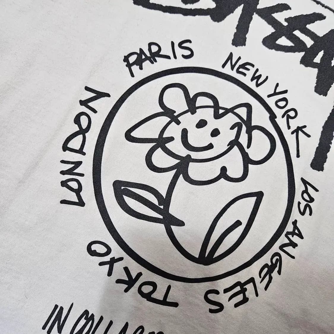 스투시 x 마크제이콥스 40월드투어 반팔 티셔츠 상품이미지3