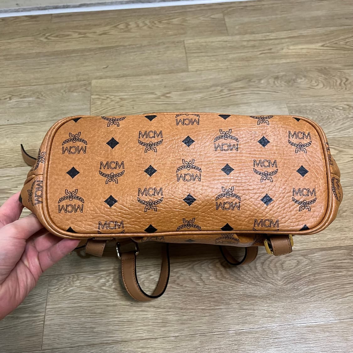 정품/백화점) MCM 비세토스 숄더백 토트백 크로스백 쇼퍼백 호보백 가방 상품이미지7