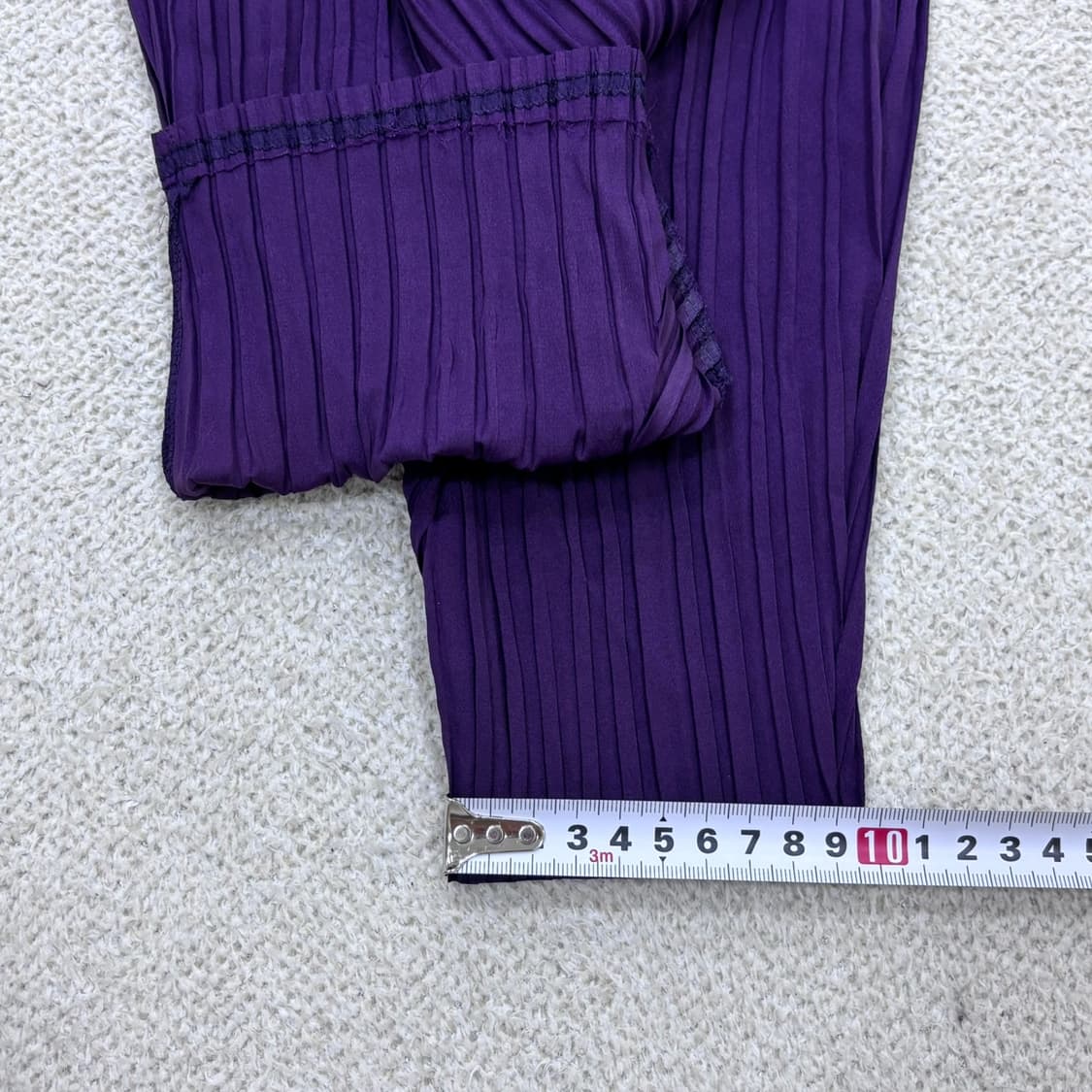 실측확인 빈티지 여성 플리츠 팬츠 0526E 상품이미지7