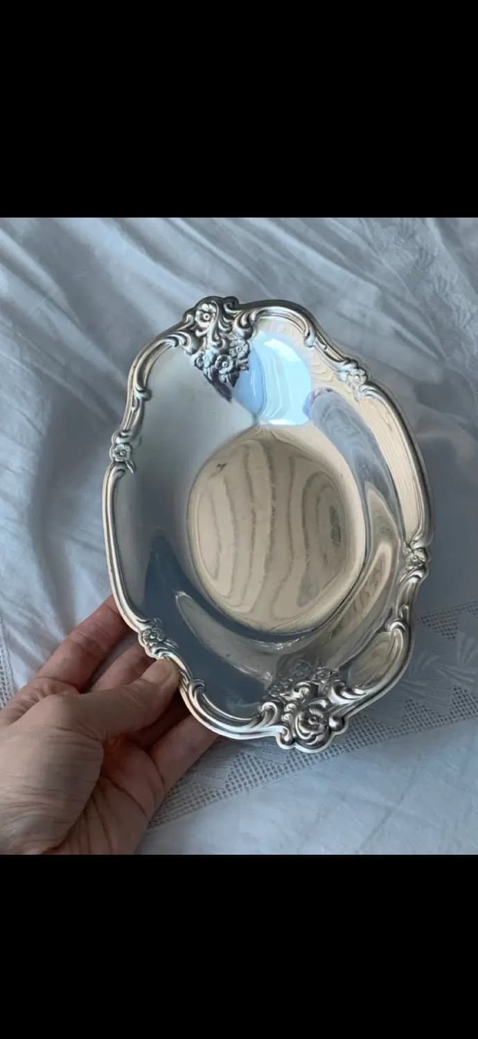 빈티지 실플 오발보울  상품이미지2