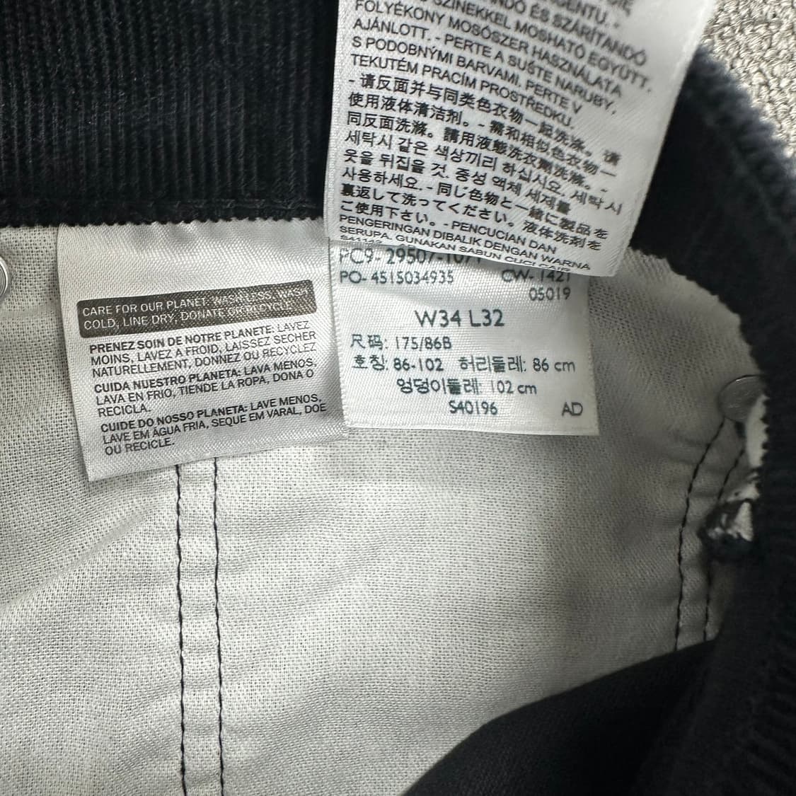 리바이스 502 코듀로이팬츠 상품이미지6