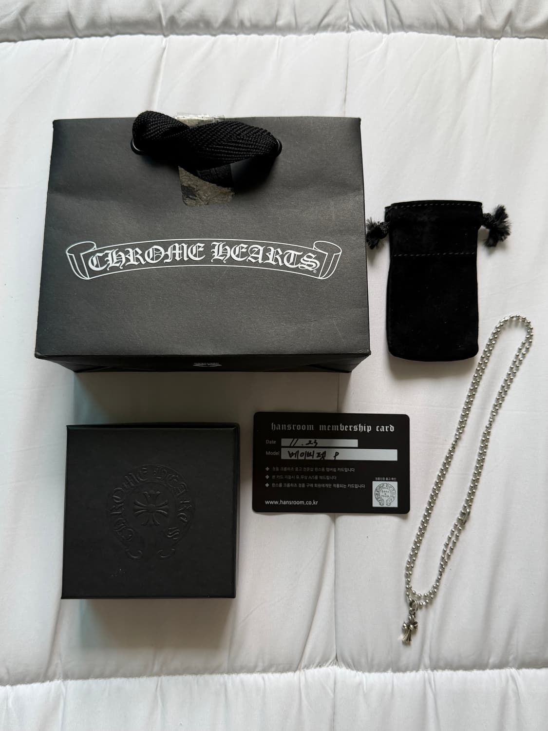 크롬하츠 베이비펫 펜던트 목걸이 상품이미지1