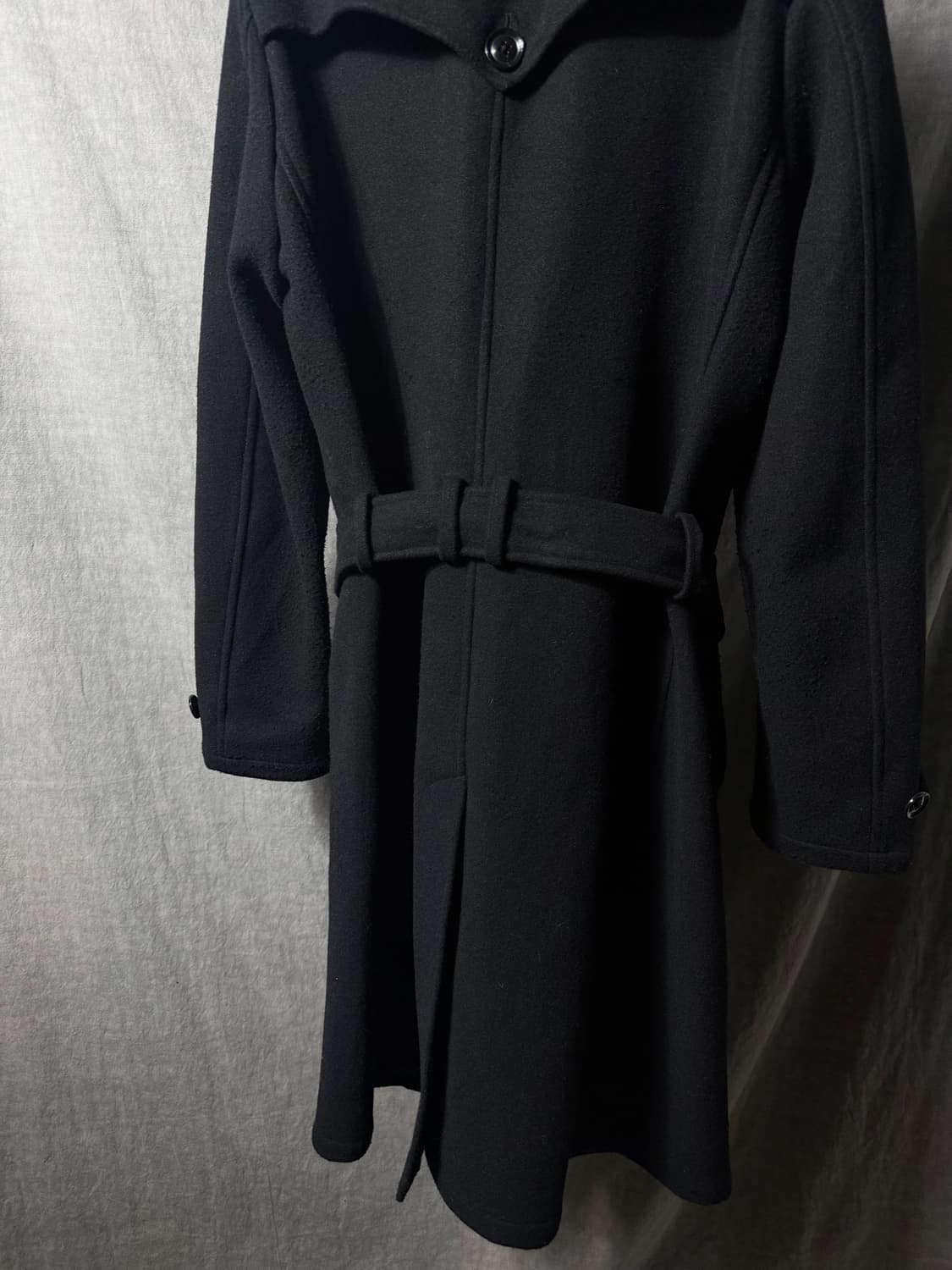 CIVARIZE Wool Long Belted Trench Coat 상품이미지8