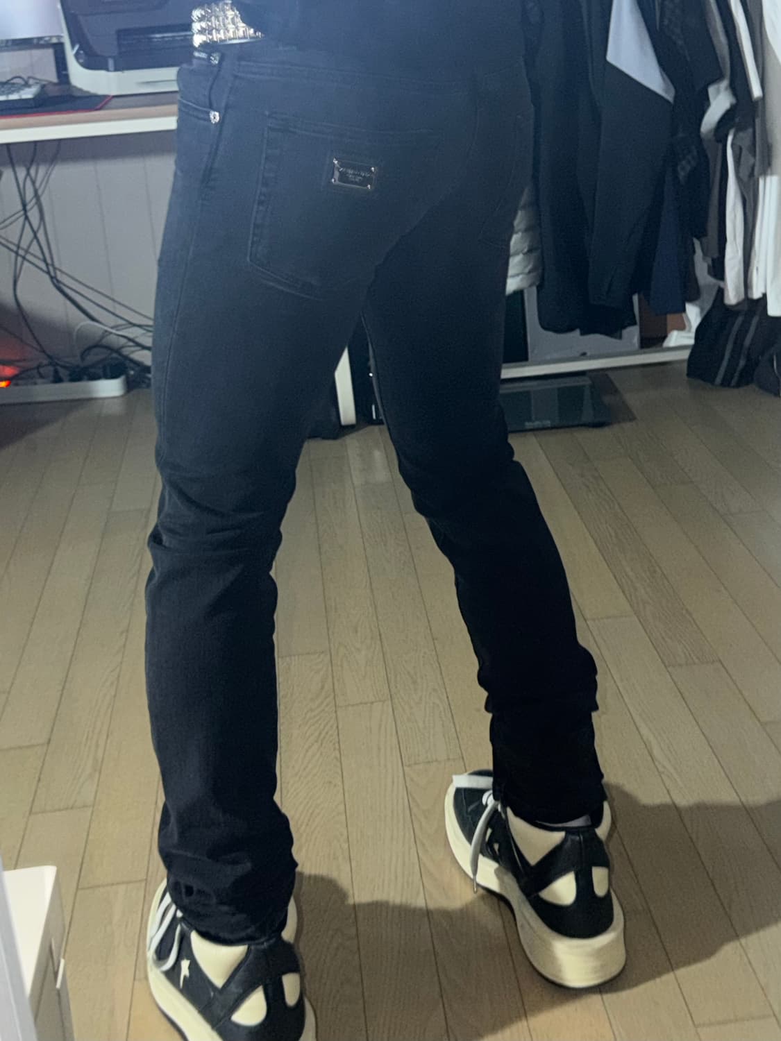 돌체앤가바나 데님팬츠 블랙 44 (28~30) 상품이미지2