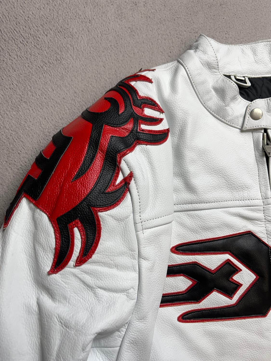 [M] 소가죽 레이싱자켓 100-105 라이더자켓 상품이미지7