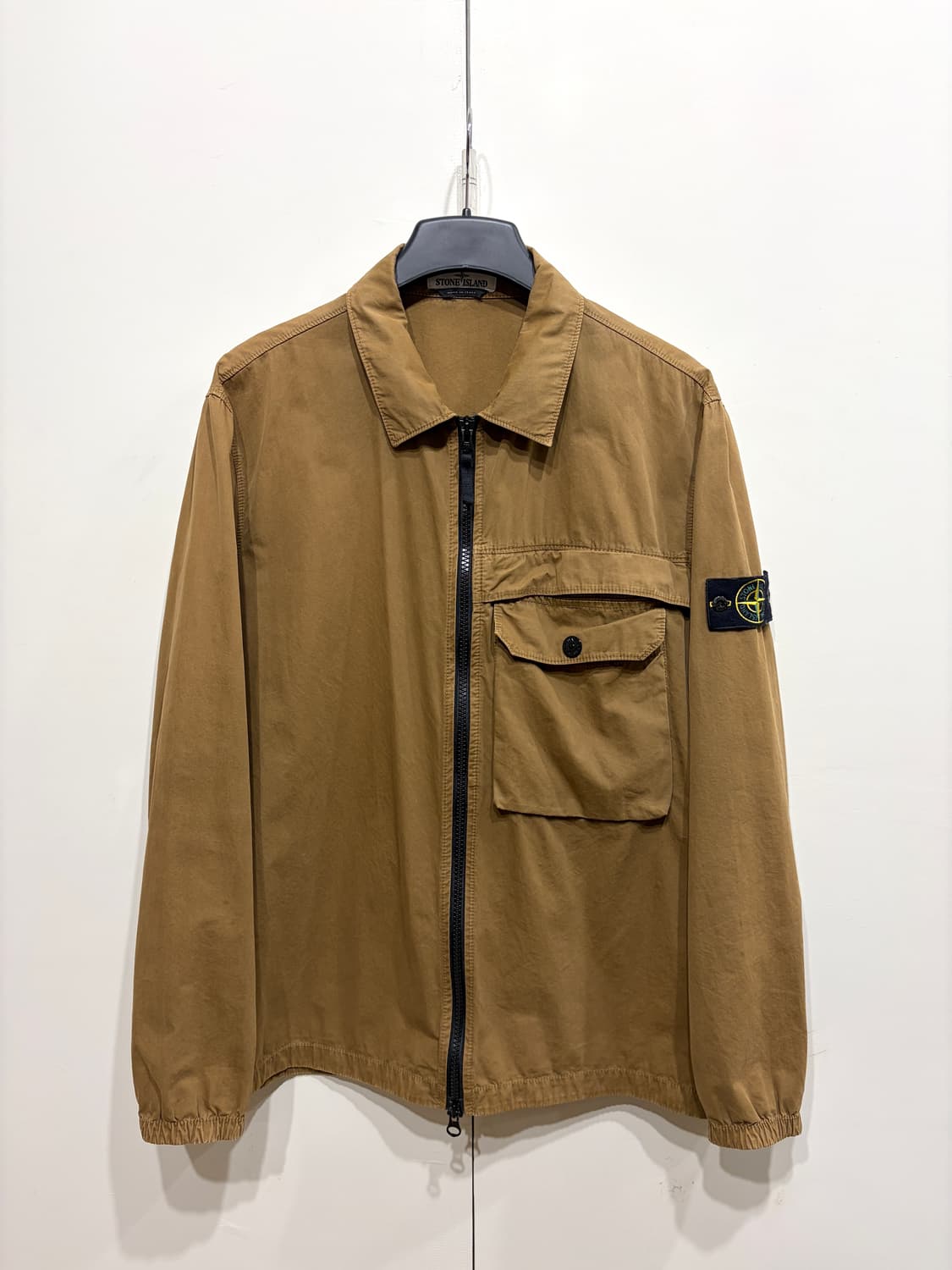 20FW 스톤 아일랜드 올드 이펙트 오버 자켓 상품이미지1