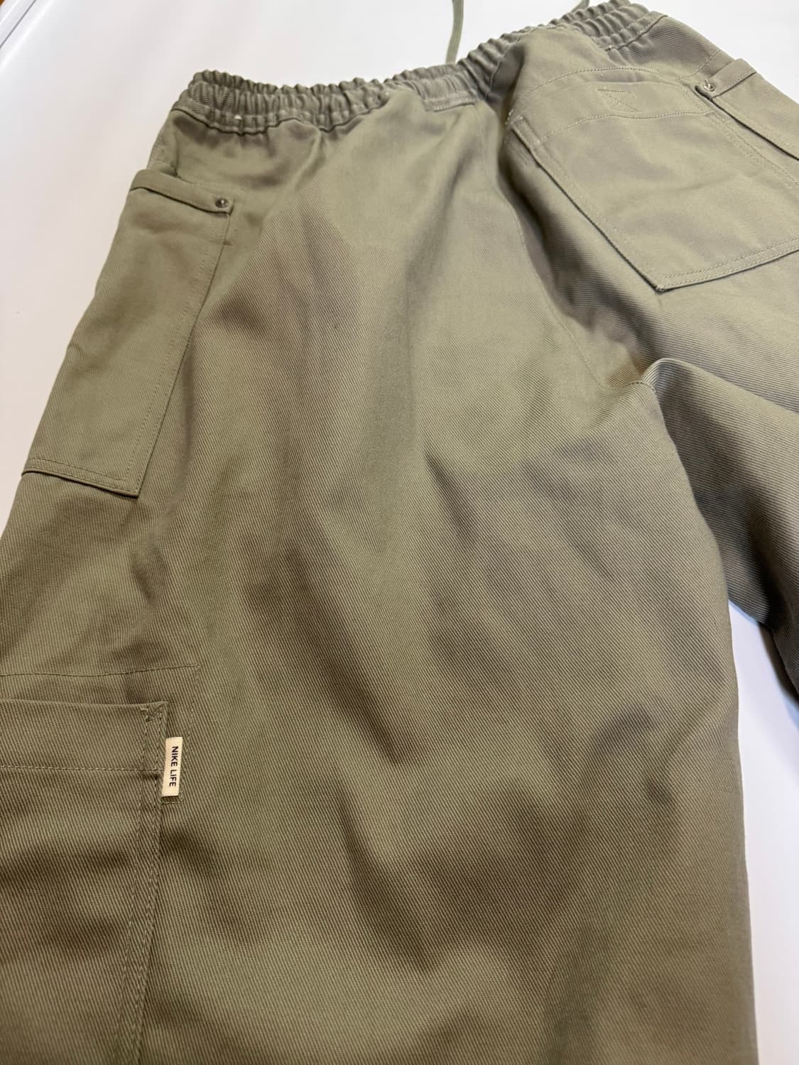 나이키 밴딩 카고팬츠_카키그레이(L사이즈) 상품이미지9