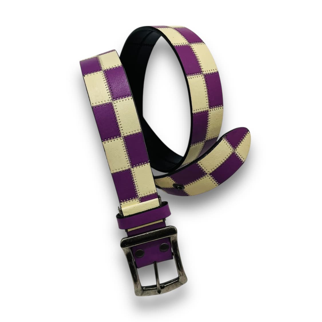 Street Checkerboard Vintage Belt 상품이미지3