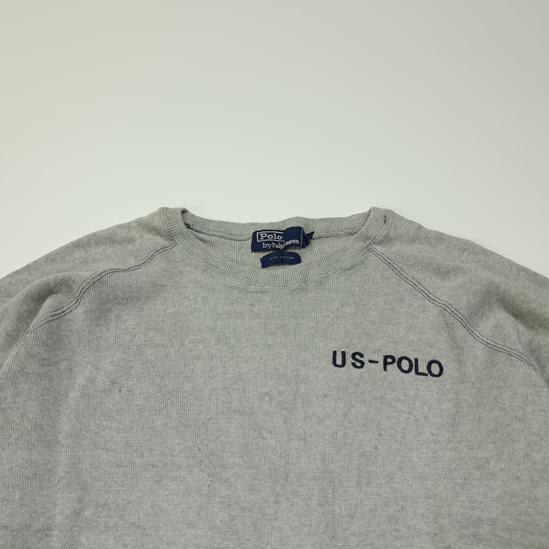 CL021 M폴로 랄프로렌 90s 헤리티지 'US-POLO' 바시티 레터 상품이미지2