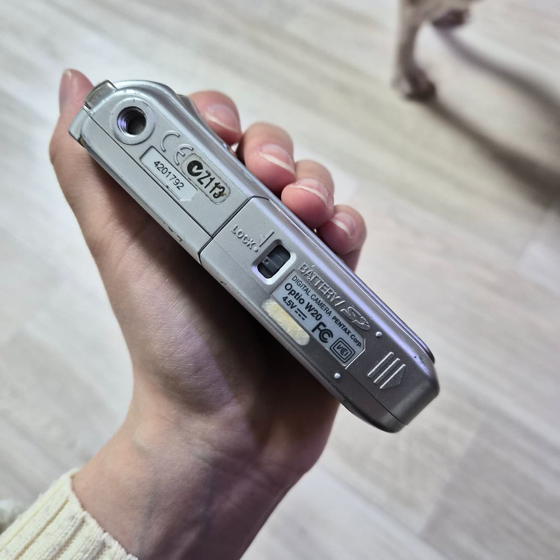 청량한 펜탁스 옵티오 w20 디카 판매합니다 상품이미지3