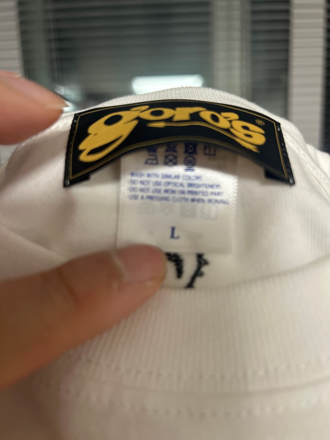 GOROS 고로스 오피셜 반팔 포켓 티셔츠 L 상품이미지7