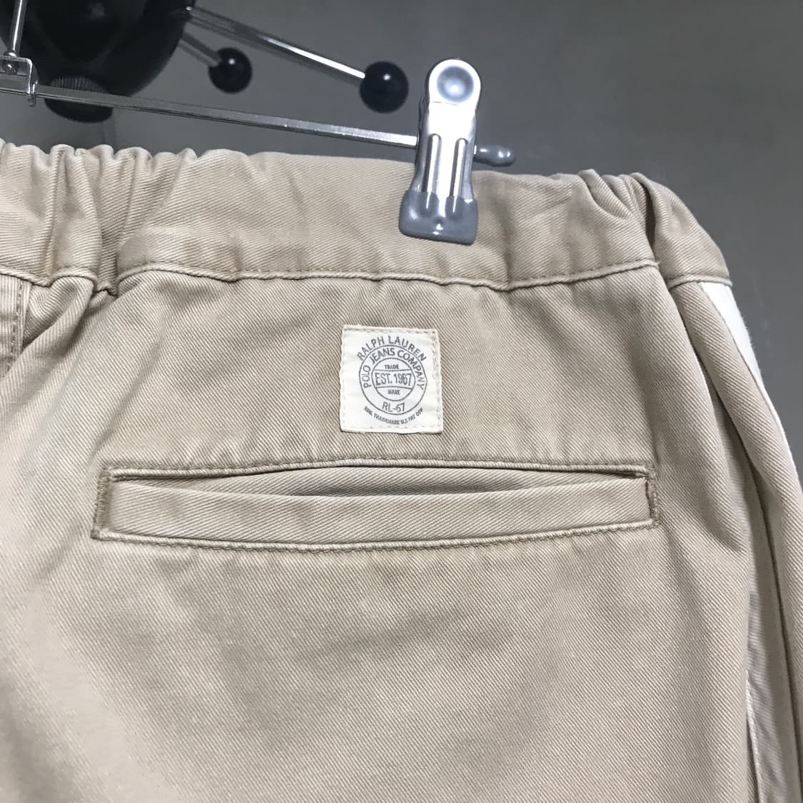 폴로 진스 밴딩 팬츠 베이지 M 상품이미지5