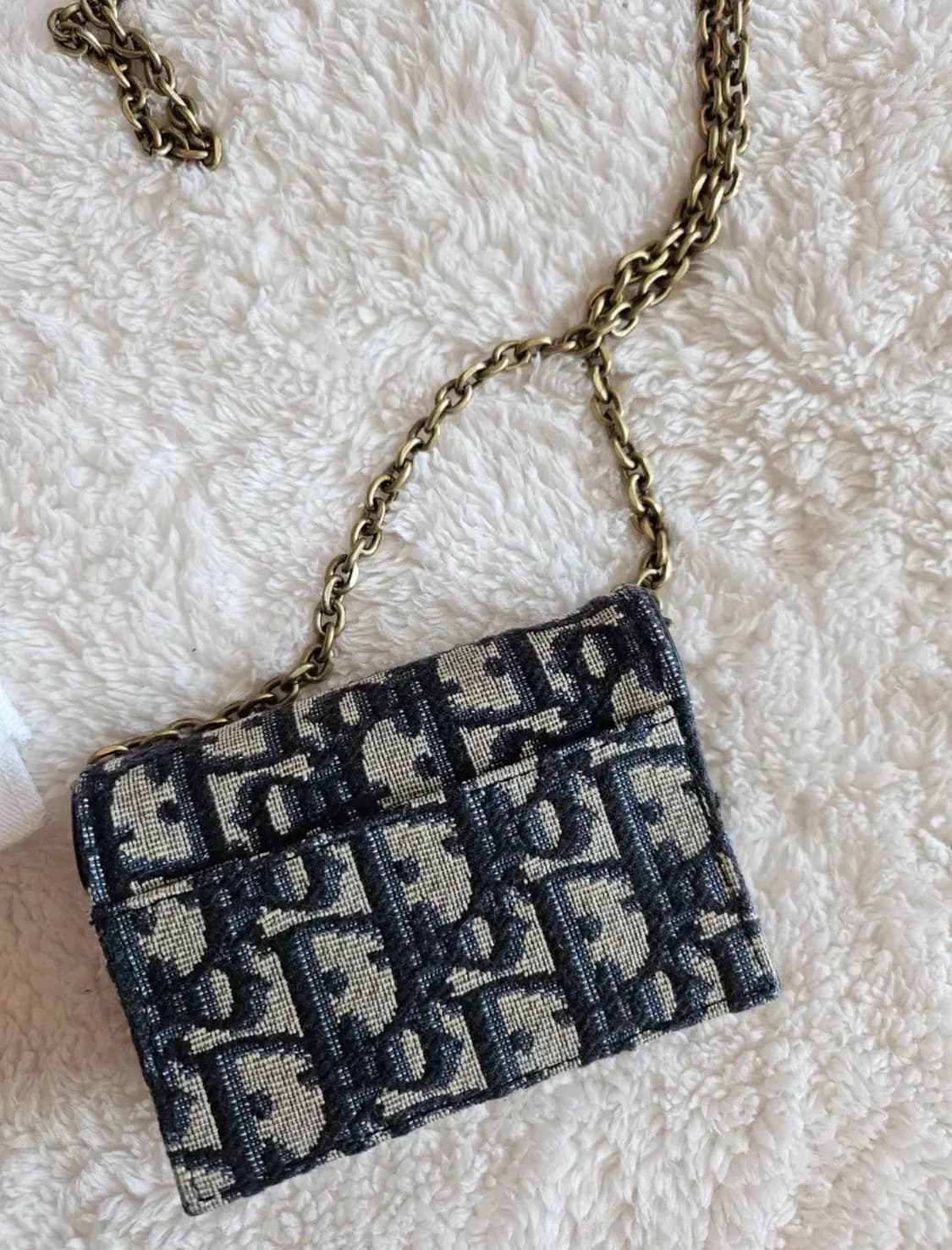 [정품] 디올 오블리크 카드지갑 + 전용 체인 상품이미지7