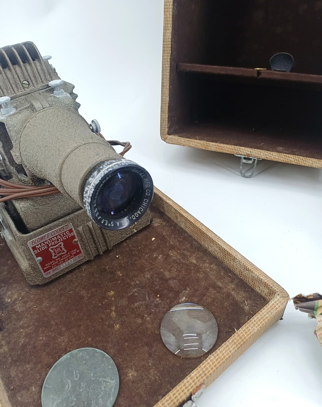 미국 빈티지 슬라이드 프로젝터 인테리어 소품 램프 영화 영사기 상품이미지10