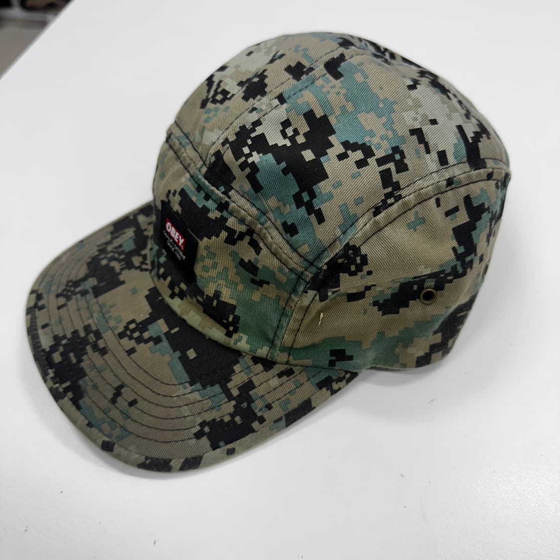 Obey 오베이 밀리터리 카모 캠프캡 모자 상품이미지2