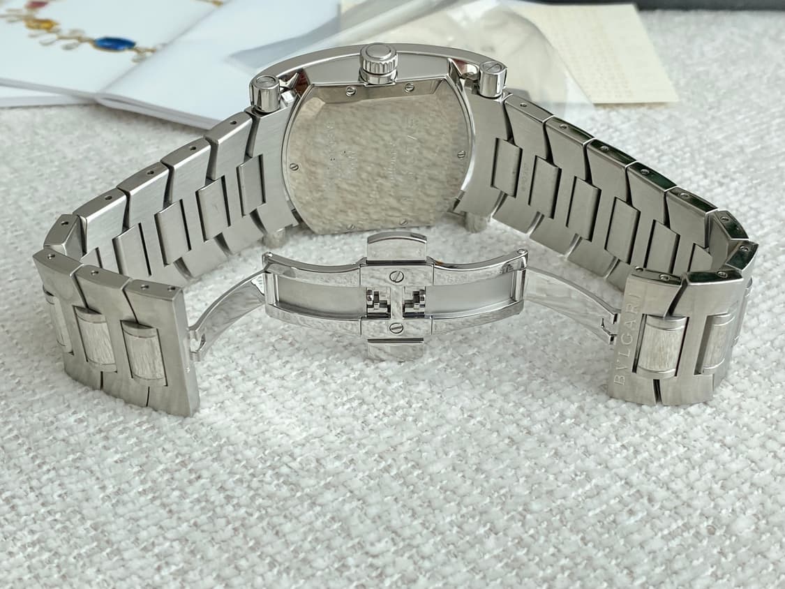 불가리 아시오마 AA44S 44mm 남성용 오토메틱 스틸 상품이미지9