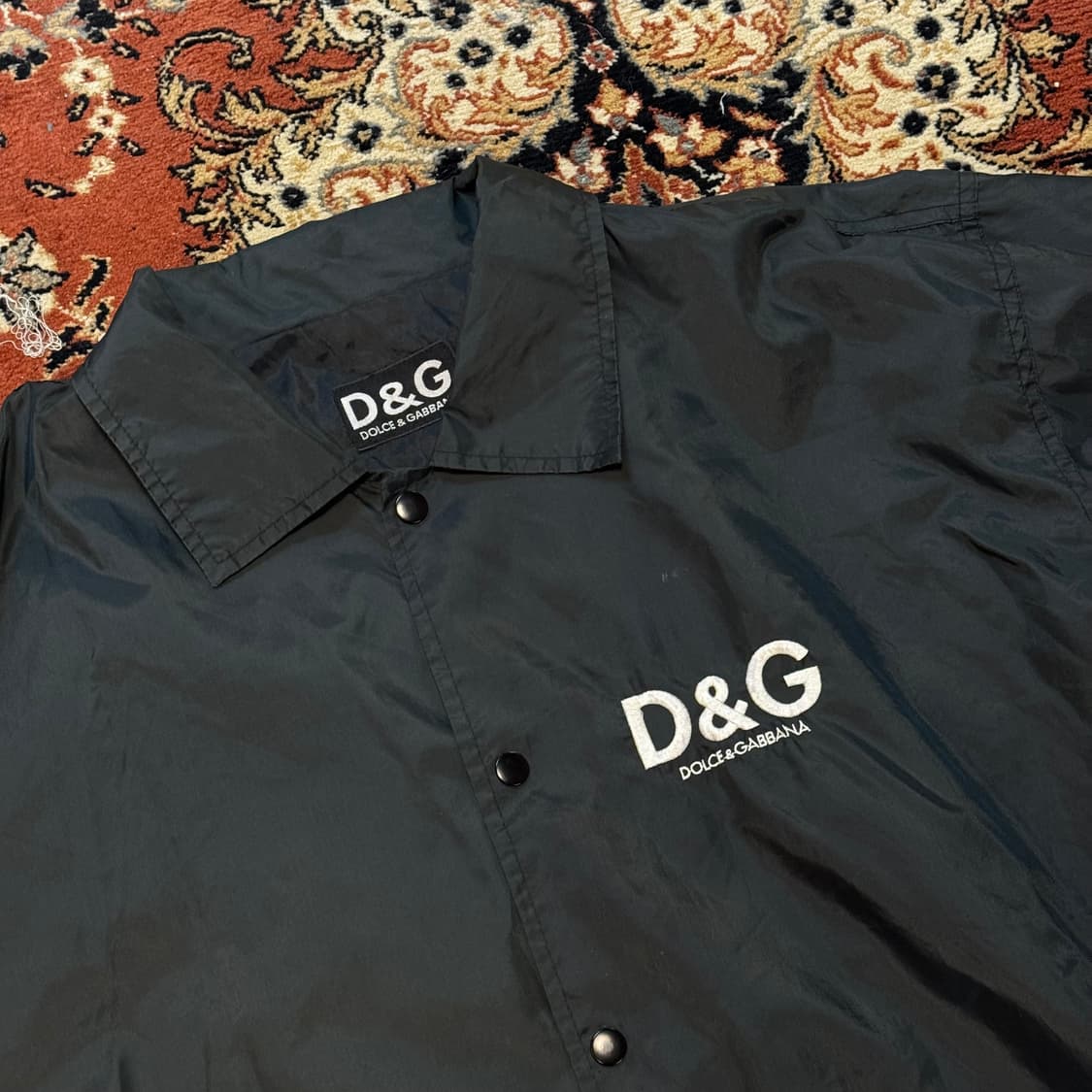 돌체앤가바나 D&G 코치자켓 블랙 (XL-XXL) 상품이미지3