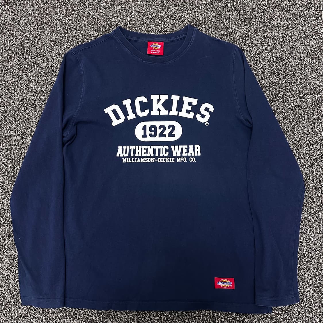 Dickies 디키즈 여성 긴팔티셔츠 네이비 M 상품이미지1