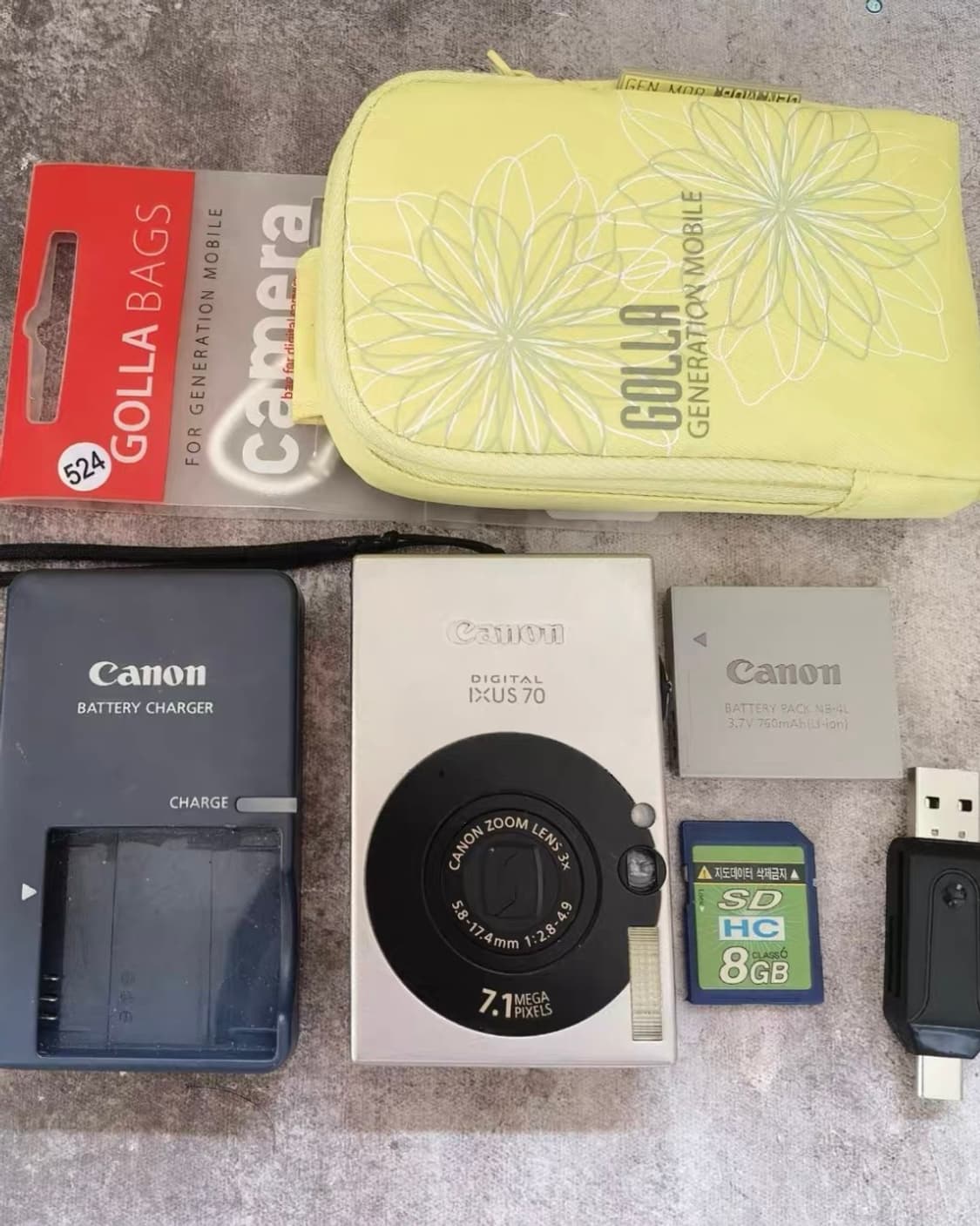 A급)캐논 익서스 70 CANON IXUS 70 빈티지 디지털카메라 디카 상품이미지7