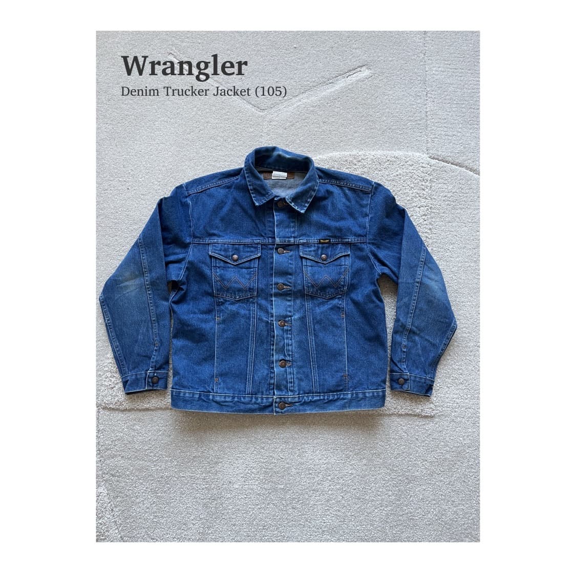00s 랭글러 데님 트러커 자켓 (103-105) 상품이미지1