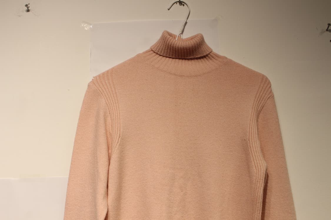 261. 소프트 파스텔 핑크 터틀넥 니트 상품이미지2