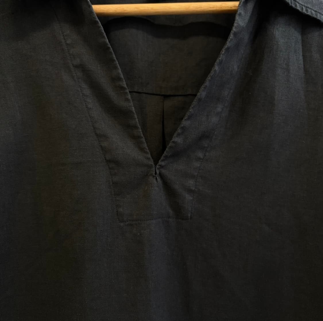 COS 오픈 칼라 리넨 셔츠 원피스 EUR 42 상품이미지3