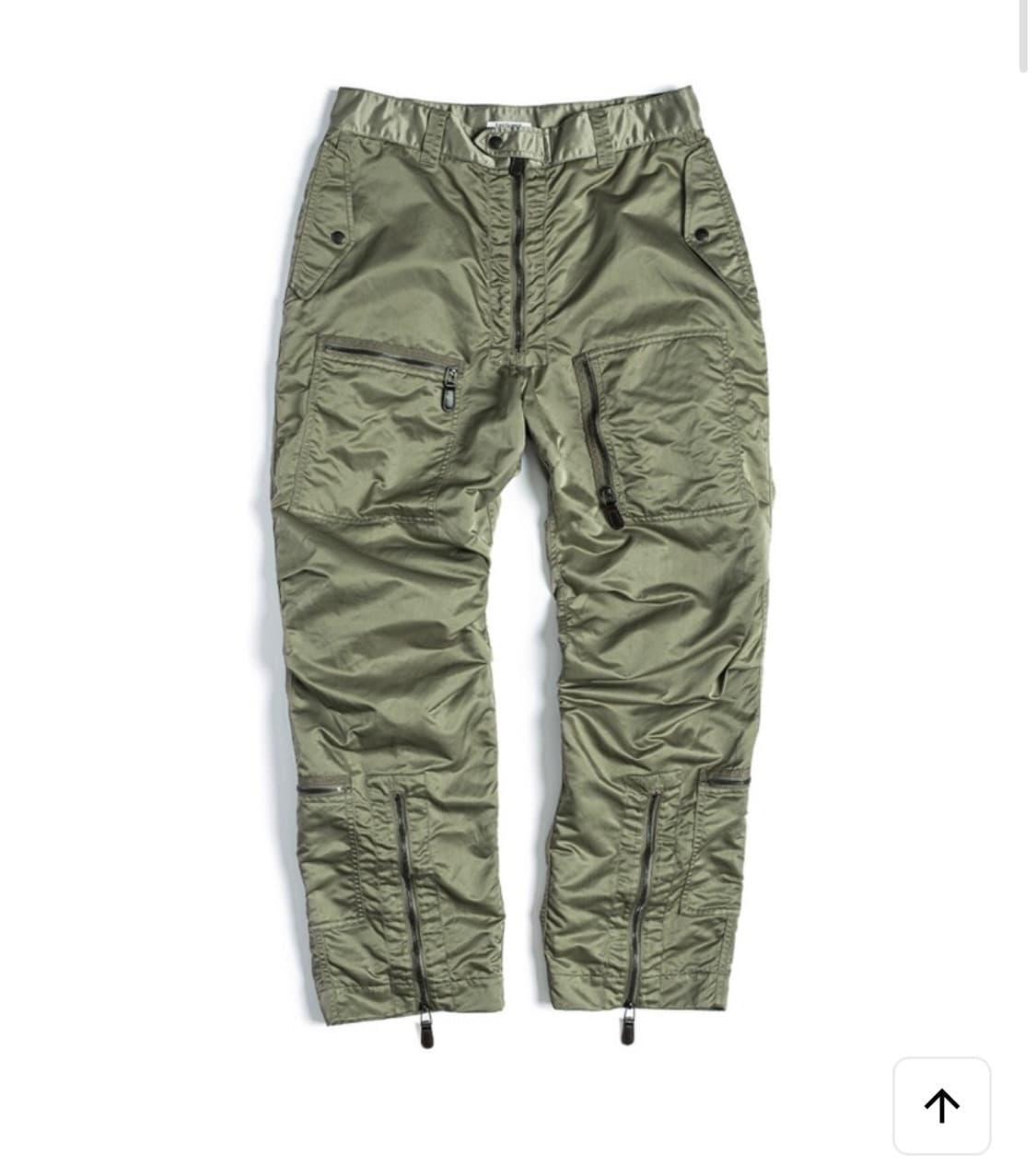 M) 이스트로그 플라이트 팬츠 나일론 / 올리브컬러 판매. 상품이미지1