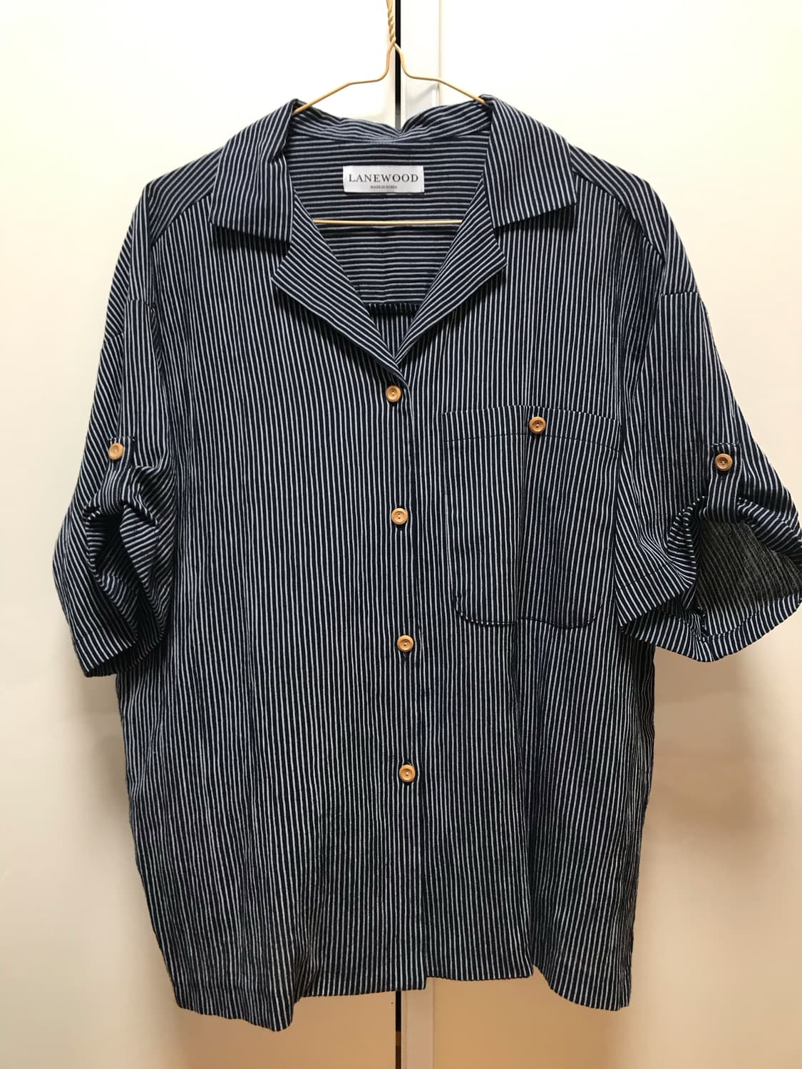 wood roll-up shirt 상품이미지1