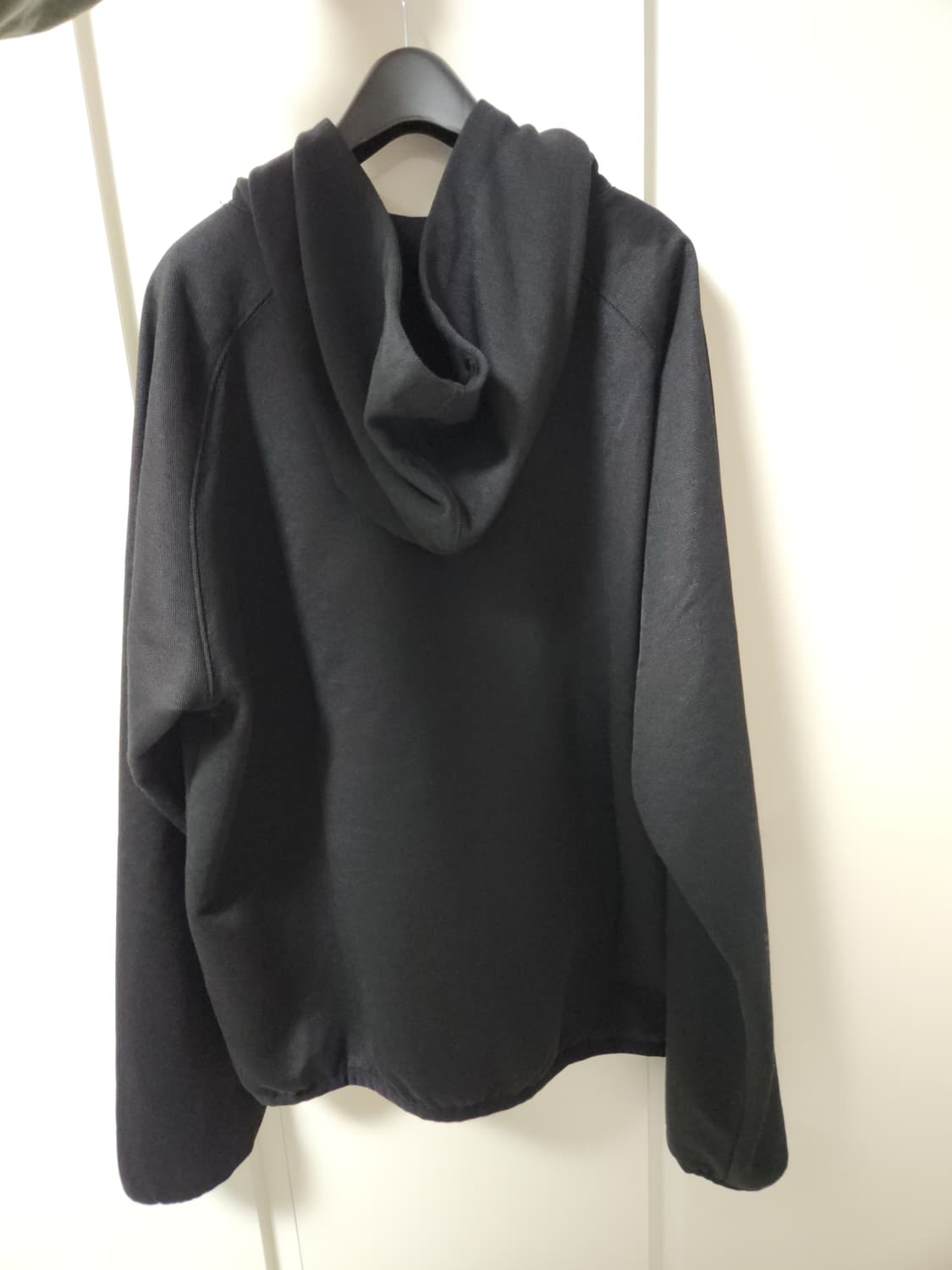 디스이즈네버댓 래글런 후디 블랙 M 상품이미지5