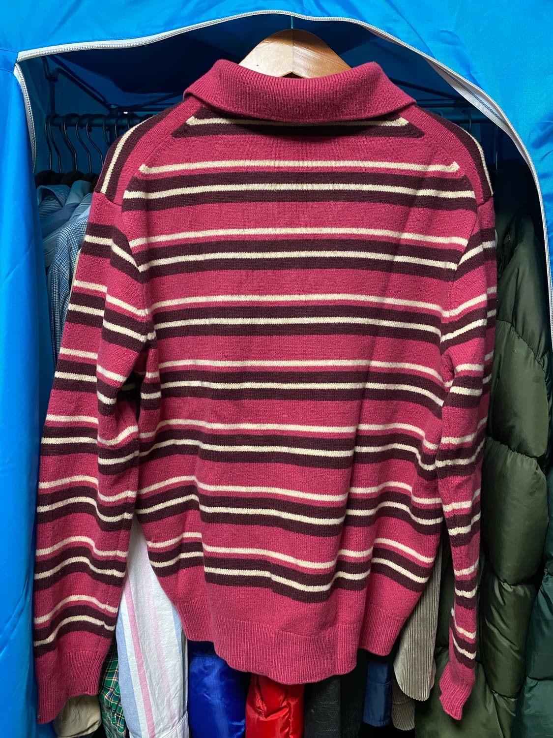 라코스테 스트라이프 카라니트 105 상품이미지3