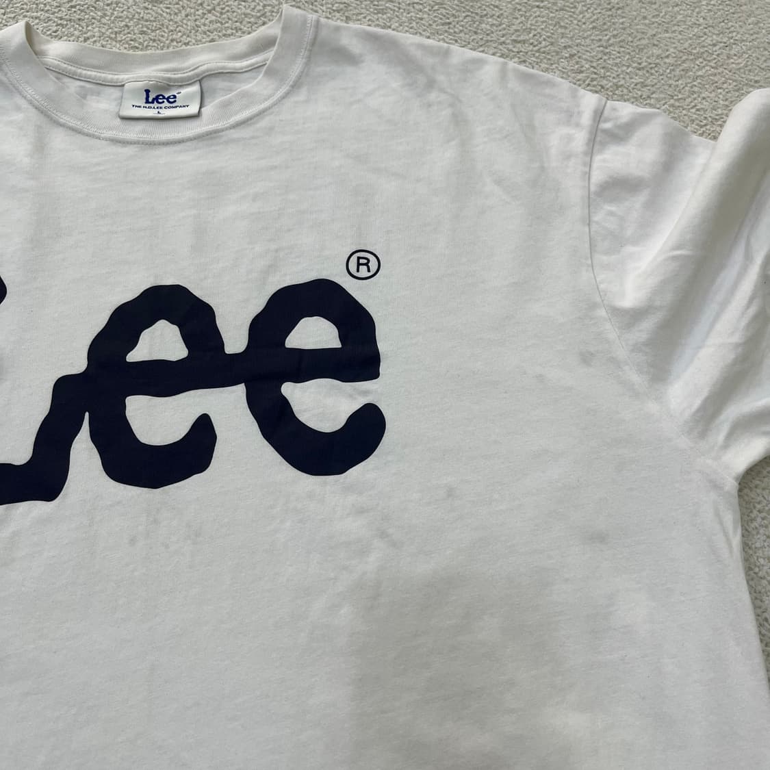 L 리 빅로고 반팔 티셔츠 0409M 상품이미지5