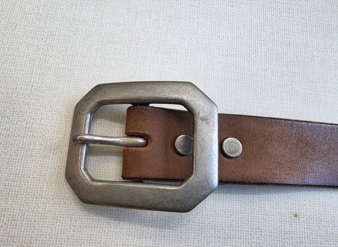 RRL 솔리드 브라스 벌링턴 벨트 상품이미지2