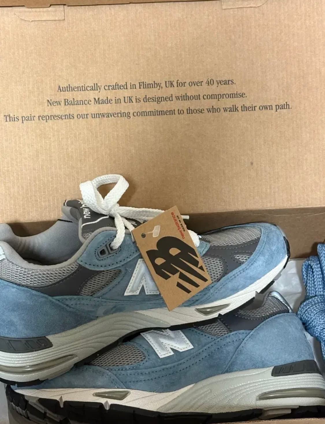 뉴발란스 991 더스티블루 230 상품이미지1