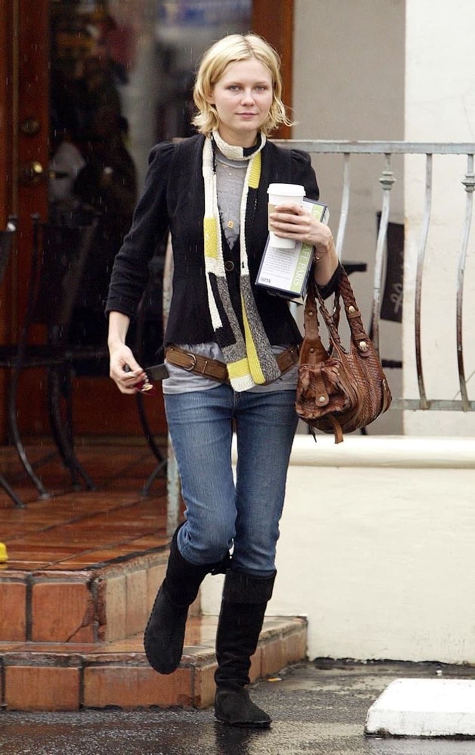 [Y2K/빈티지] KUMIKYOKU 쿠미쿄쿠 블랙 퍼프 숏 자켓 상품이미지7