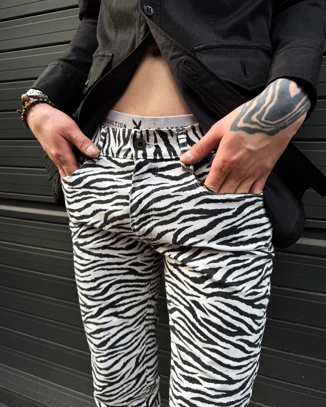 APRIL77 – Zebra Skinny Pants 상품이미지2
