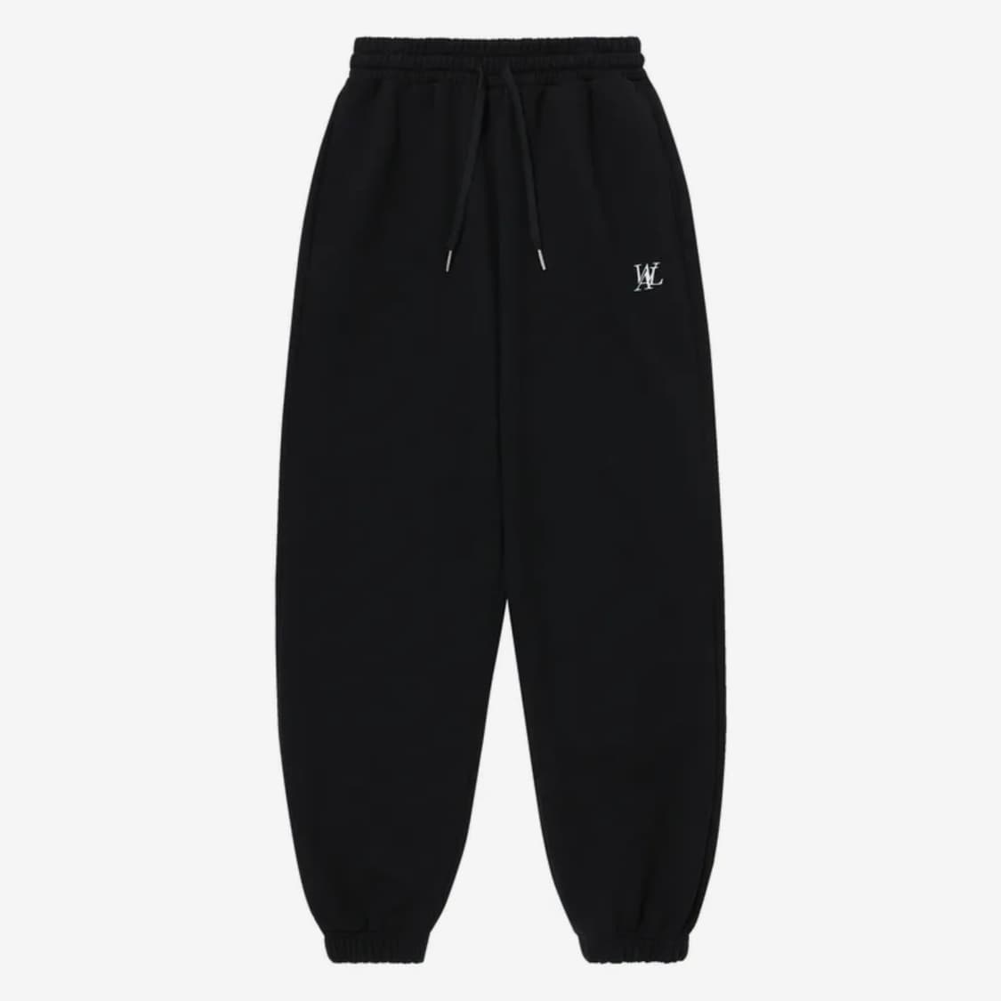 우알롱 조거팬츠 블랙 상품이미지1