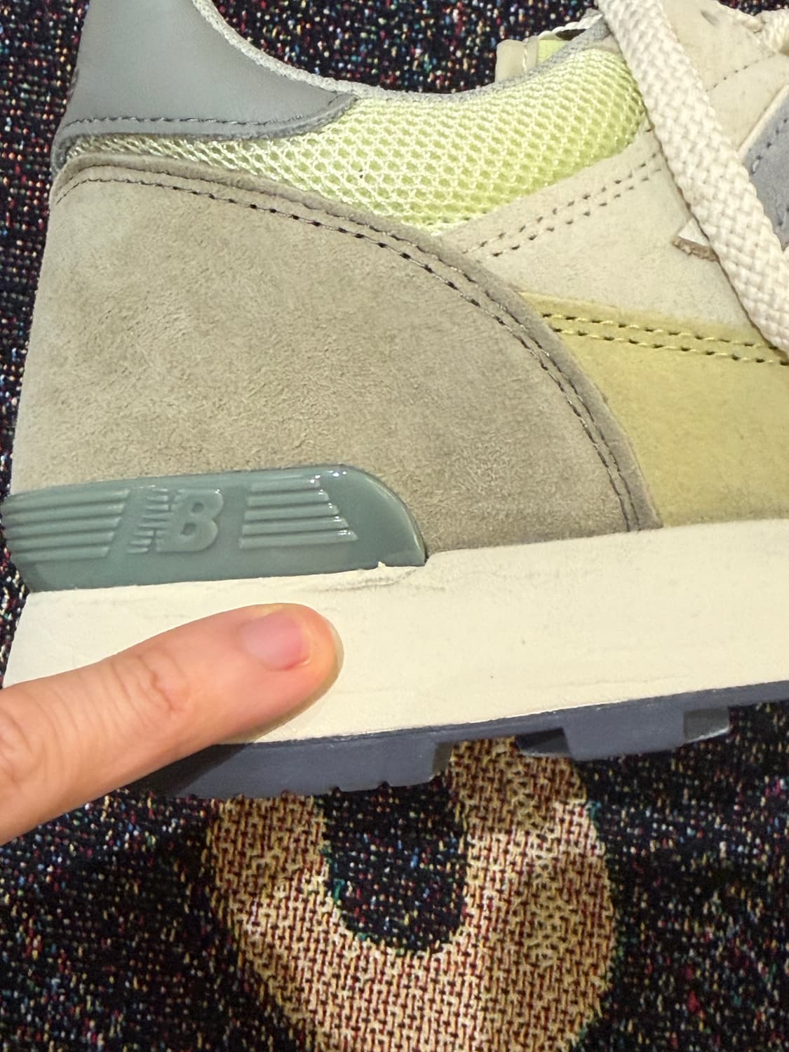 뉴발란스 x 오라리 475 알로에 워시 비치넛 285 상품이미지8