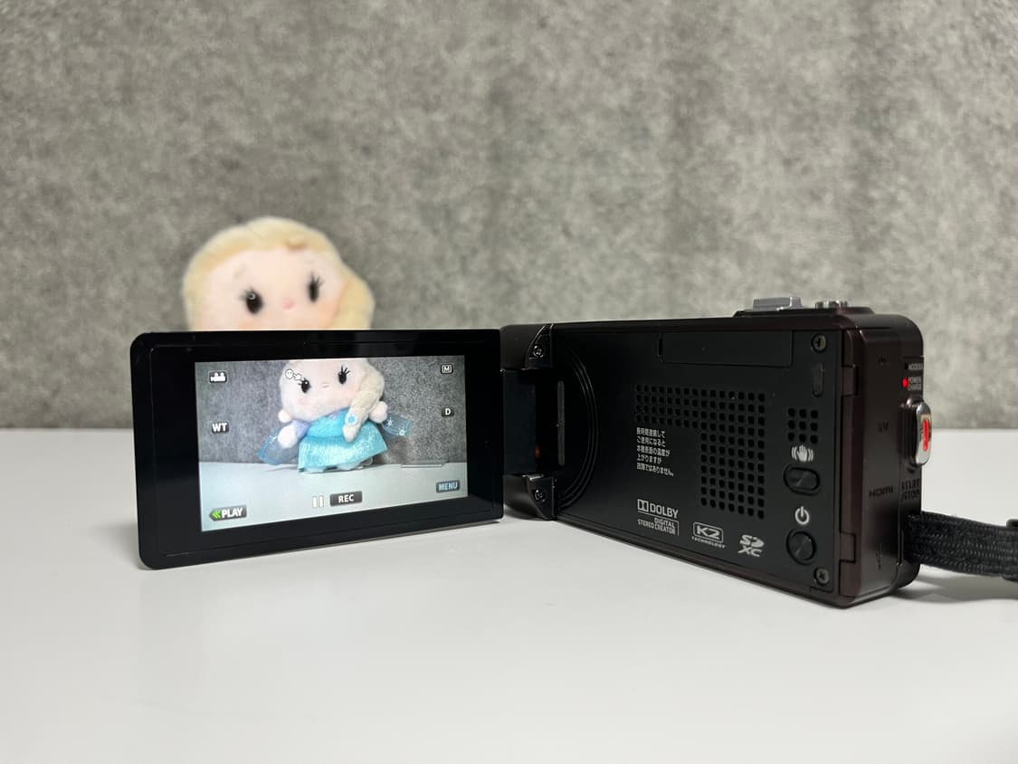 상태 상/ 고급라인/ jvc gz v570 빈티지 캠코더 브라운 상품이미지6